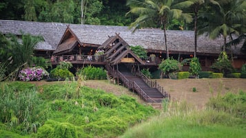 Façade de l’hébergement