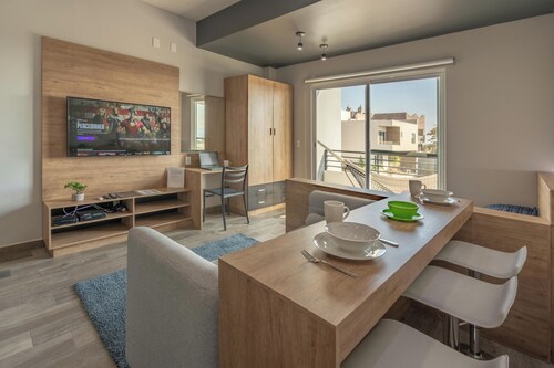 Moderno Estudio con Alberca Gym Rooftop