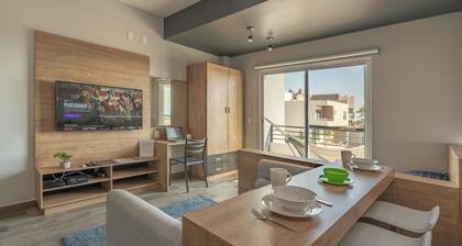 Moderno Estudio con Alberca Gym Rooftop