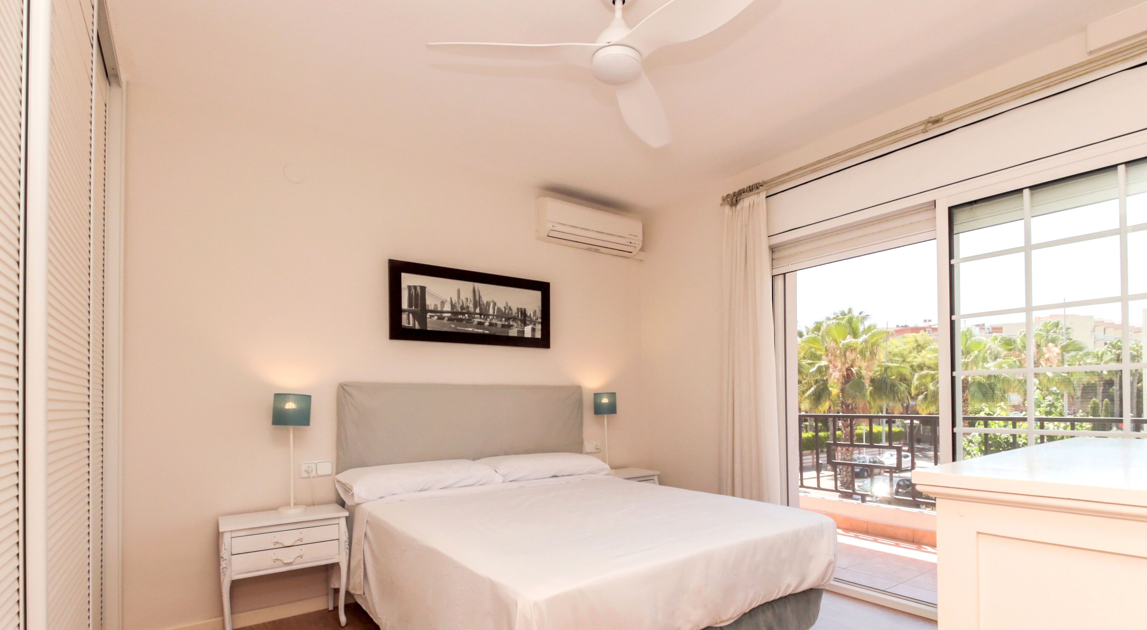 3 habitaciones, tabla de planchar con plancha y wifi 