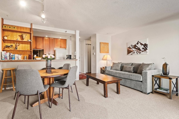 The open floor plan allows your group to enjoy each others company from any cozy spot in this vacation rental.