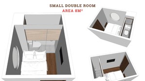 Economy Room | มินิบาร์, ตู้นิรภัยในห้องพัก, ผ้าม่านกันแสง, ห้องเก็บเสียง