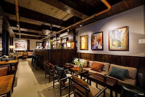 Lounge no saguão