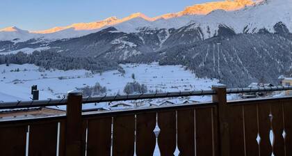 Ferienwohnung 'Berghoamat Nauders' mit Bergblick, Privatterrasse und Wi-Fi