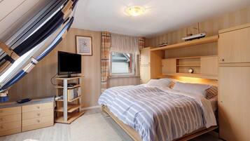 2 chambres, fer et planche Ă repasser, Wi-Fi gratuit, draps fournis