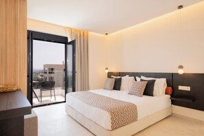 5 slaapkamers, een kluis op de kamer, een bureau