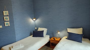 Twin kamer, 2 eenpersoonsbedden, niet-roken | Gratis wifi