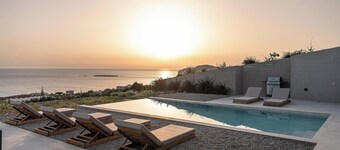 Inspiring Industrial Design Villa Overlooking Falasarna Beach