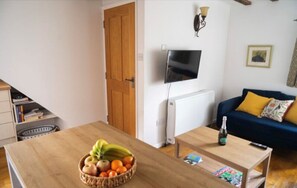 Smart TV, chimenea