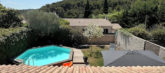 6-person pool house on the Côte Bleue, 2 steps from the calanques