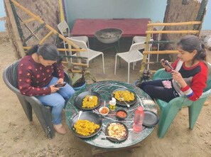 Servei de restauració a l'aire lliure