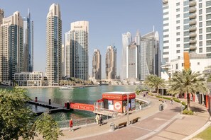Hair dryer - Cosy 1 bedroom apartment with amazing Marina View. (Dubai)