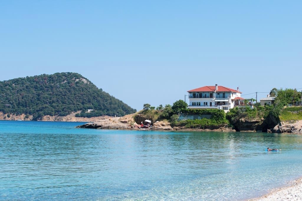 Estúdio luxo, vista para o mar | Terraço/pátio