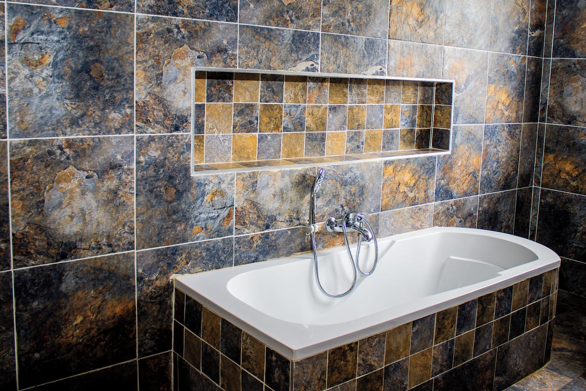 Shower, towels, soap, shampoo