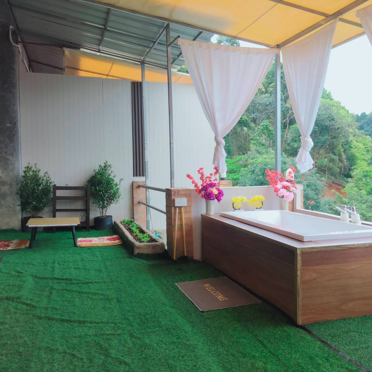 Basic Room, Hill View | Living area