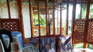 Terrace/patio - Titanic's Nipa Huts by Hiverooms (Moalboal)
