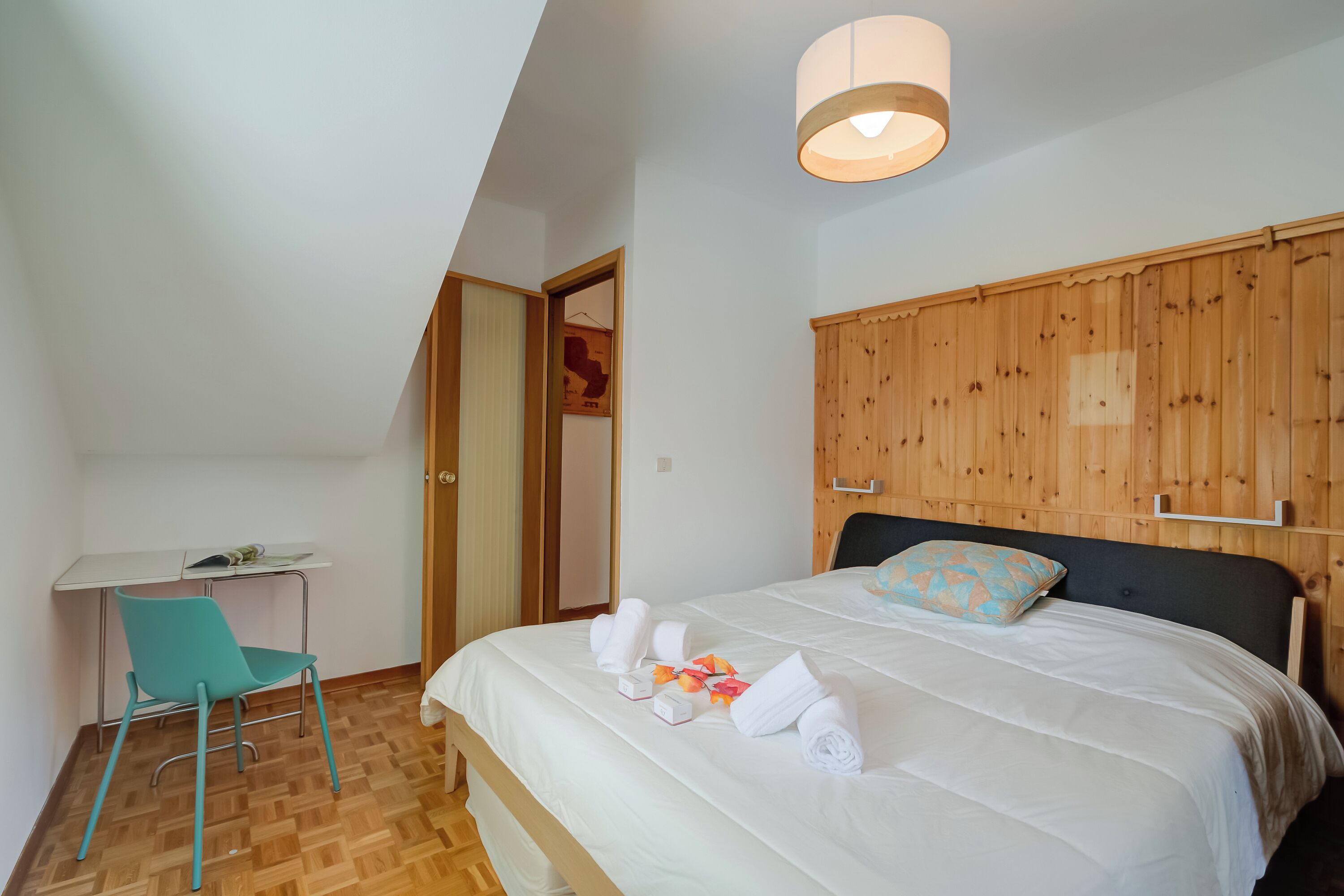 Family Apartment, Multiple Bedrooms (Comfort Tra Fiume E Pini) | 2 bedrooms, bed sheets