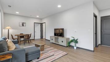 Basic Apartment | Living area | 42-inch Smart TV with digital channels