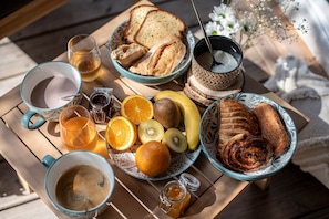 Inbegriffenes Frühstück