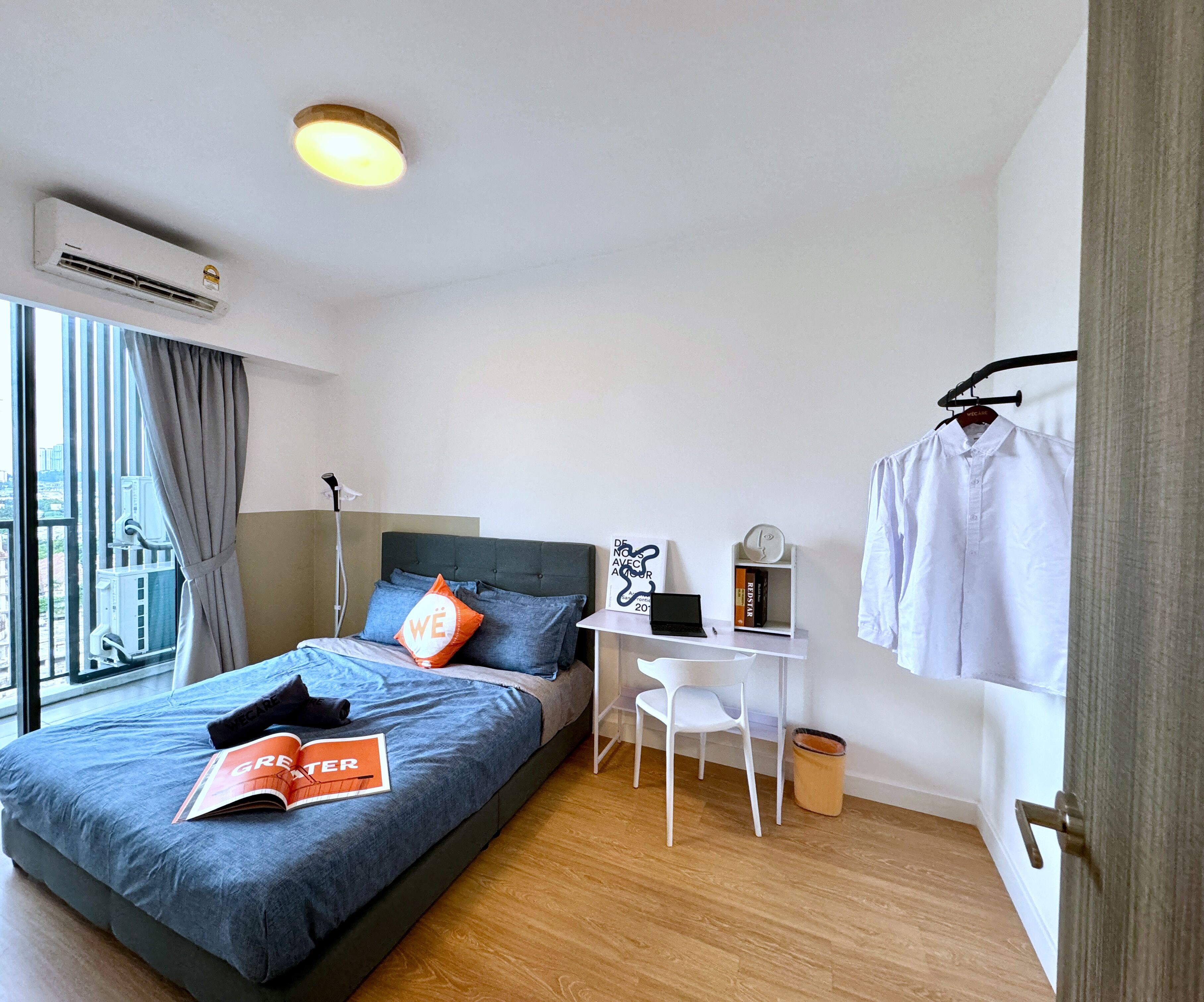 Apartment, 1 Bedroom, Non Smoking, City View | Floor plan