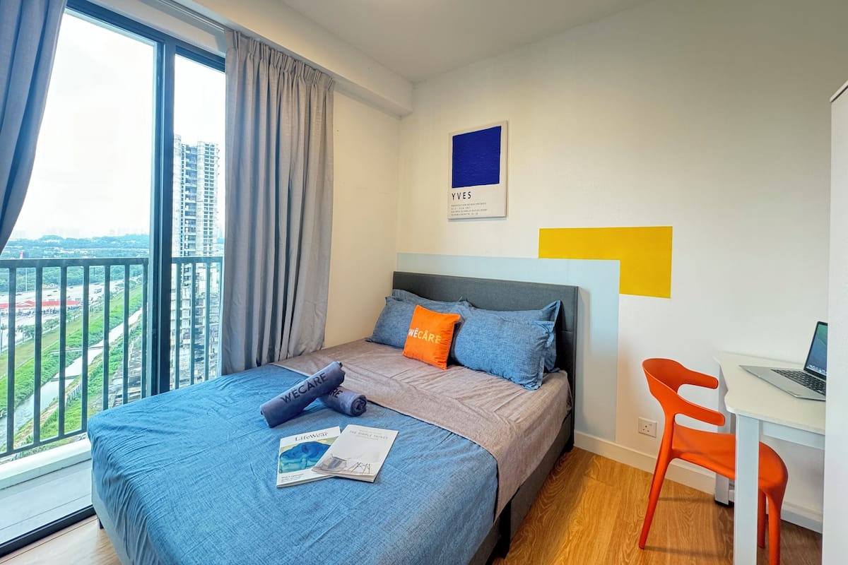 Apartment | Seterika/papan seterika, Wi-fi percuma, cadar katil 