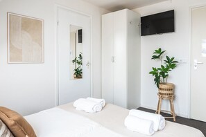 1 habitación, wifi gratis y ropa de cama