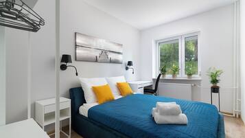 2 habitaciones, tabla de planchar con plancha y wifi gratis