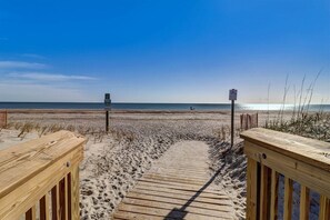 Beach nearby