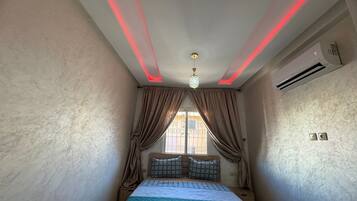 2 chambres, fer et planche Ă repasser, Wi-Fi, draps fournis