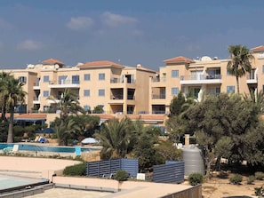 Exterior - Kings Palace: Large 2BR Apt | Opp. Beach | Pool (Paphos)