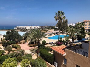 Pool - Kings Palace - stylish modern 2 bed with sea views (Paphos)