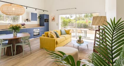 Maison bord de mer à Portbail avec jardin privé