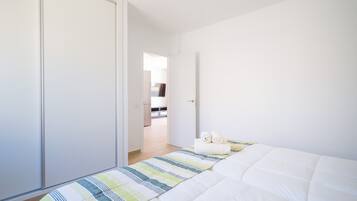 2 slaapkamers, beddengoed