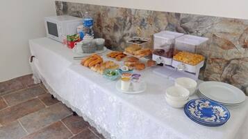 Petit déjeuner buffet compris tous les jours
