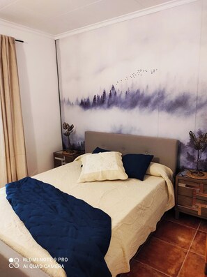 4 多间卧室、熨斗/熨衣板、WiFi、床单