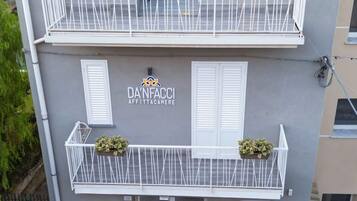 Fassade der Unterkunft