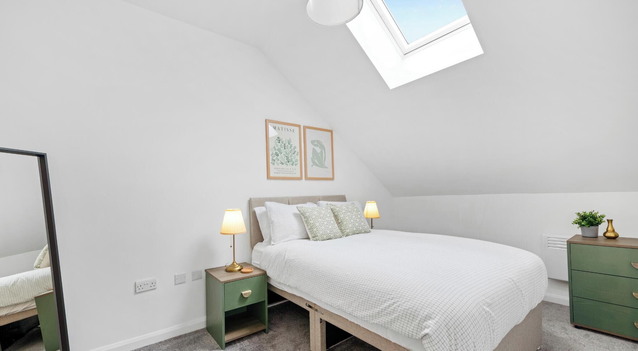 1 bedroom, iron/ironing board, free WiFi, bed sheets