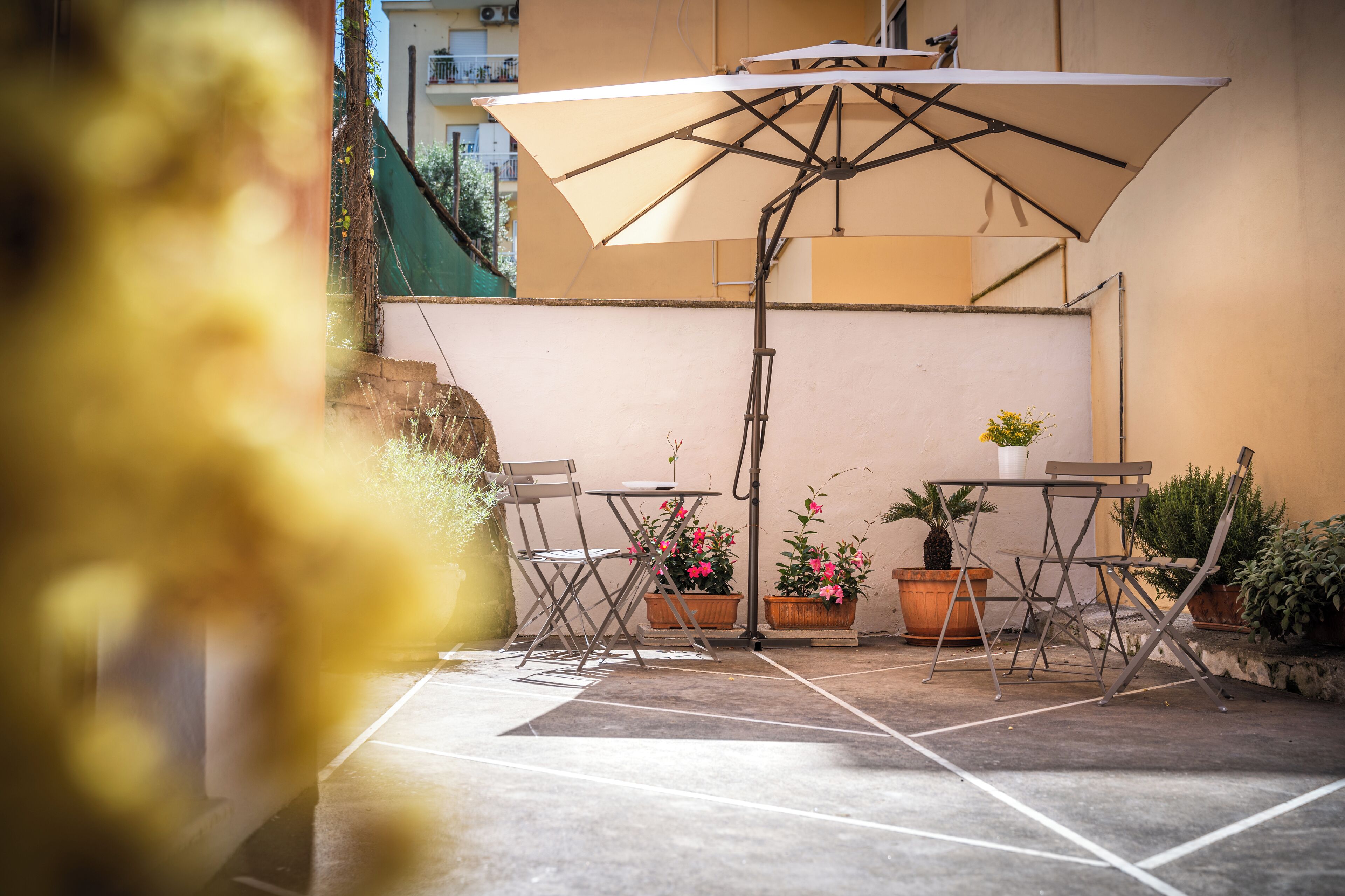 Udendørs spisemuligheder