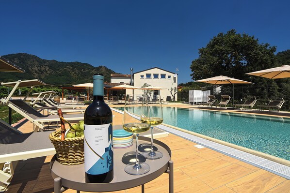 Seasonal outdoor pool