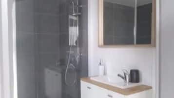 Shower, soap