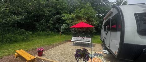 Bain à remous extérieur