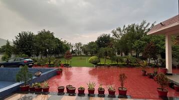 Enceinte de l’hébergement