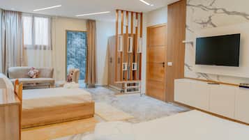 Suite Business | 1 dormitorio, escritorio, sistema de insonorización y wifi gratis