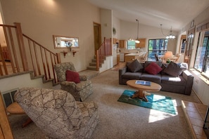 Casa, 3 quartos | Área de estar