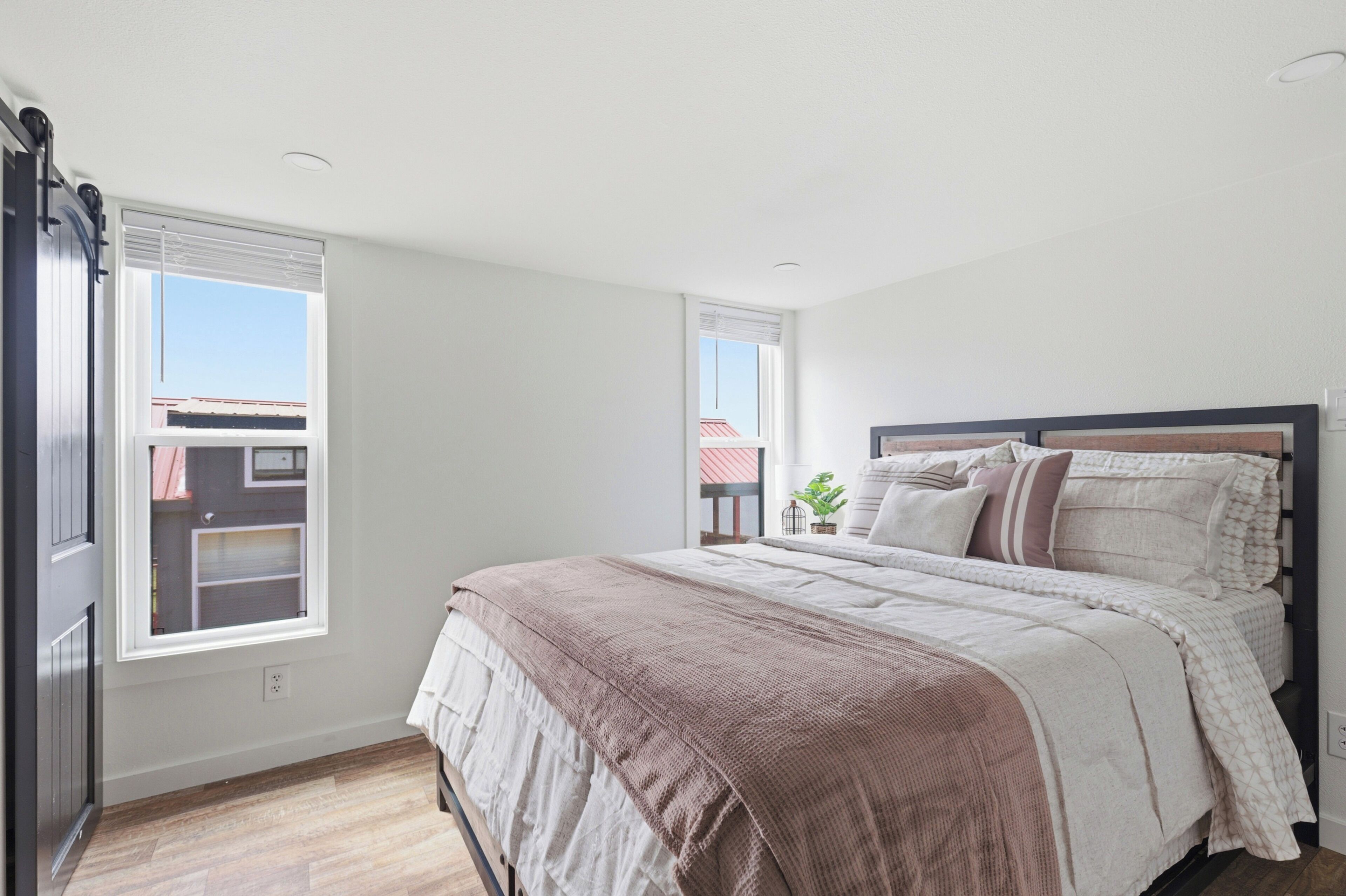1 slaapkamer, een bureau, gratis wifi, beddengoed