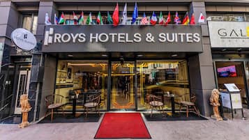 Façade de lâhĂ©bergement