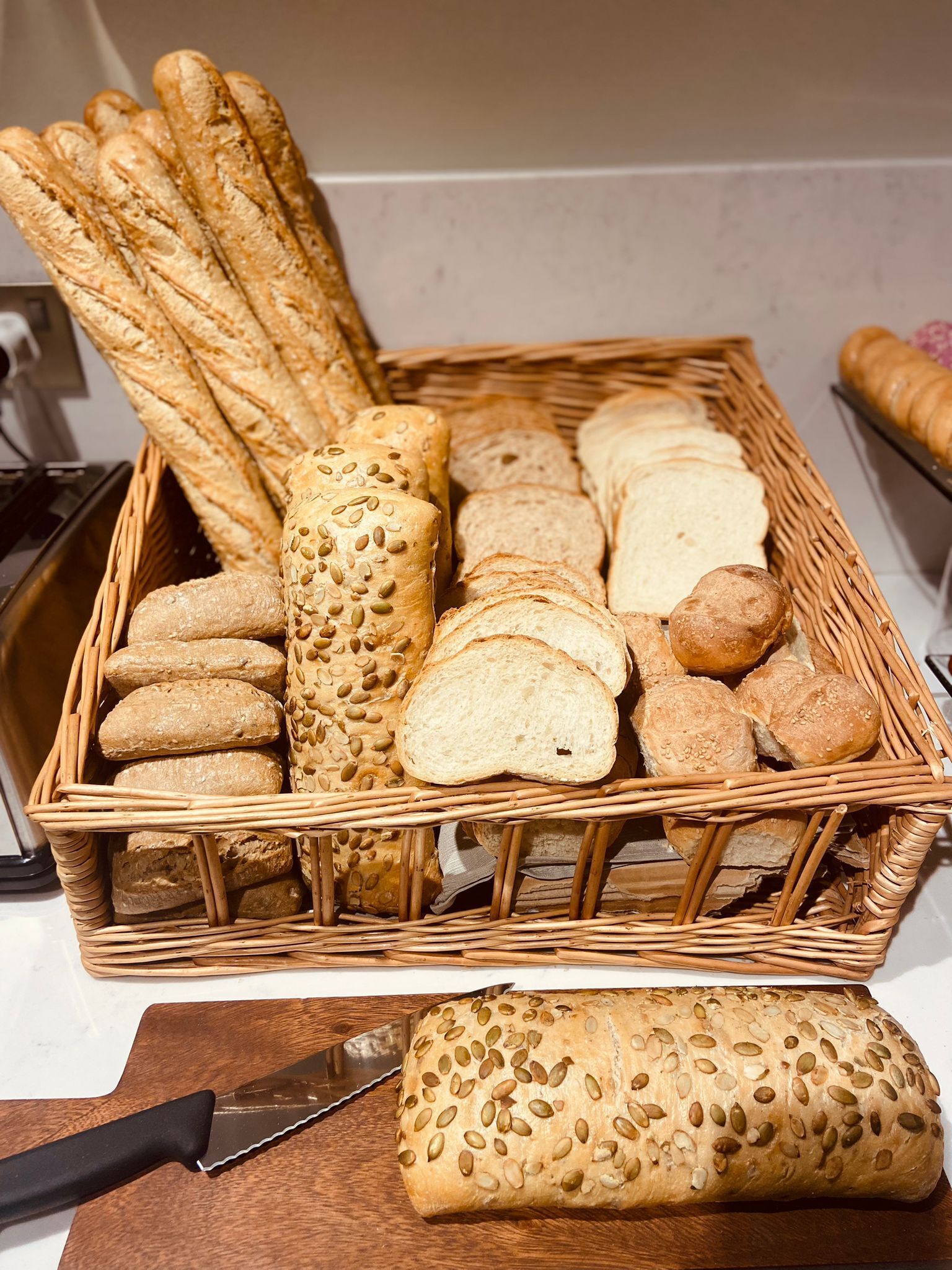 Frokostbuffé er inkludert hver dag