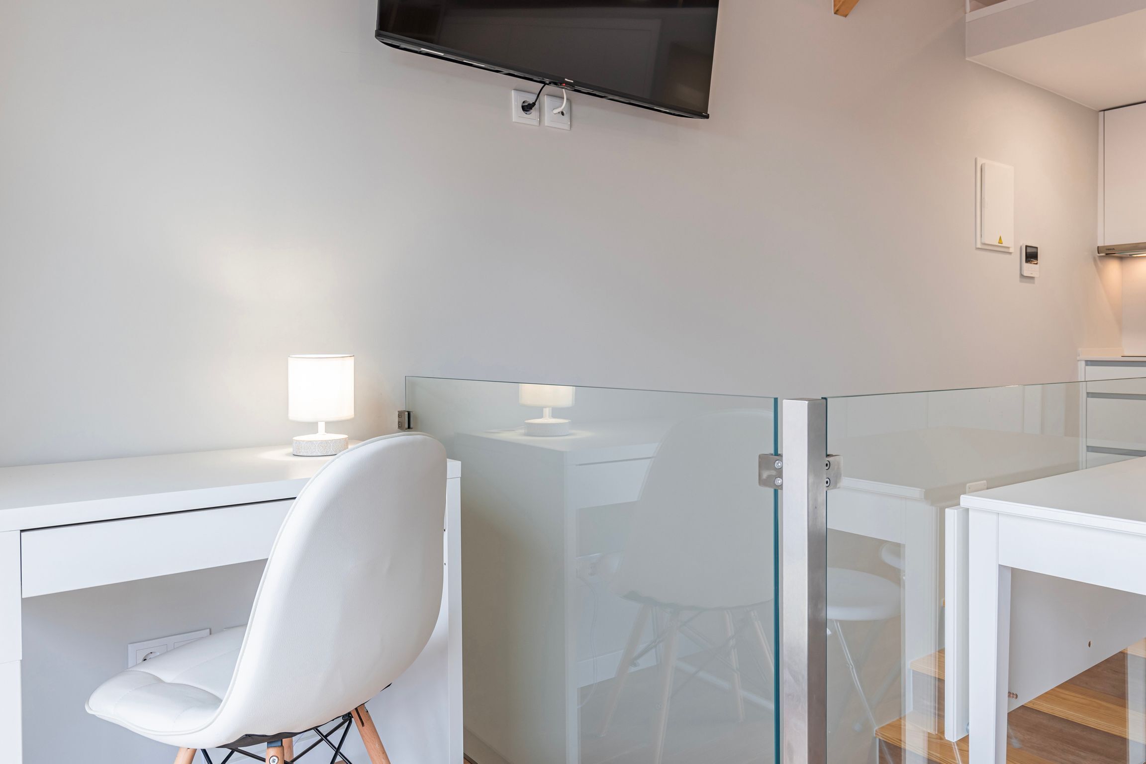 Estúdio família, sacada | Business Center no quarto