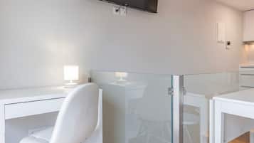 Estúdio família, sacada | Business Center no quarto