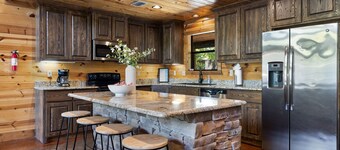 Dream Big is a modern entertainer's delight, wrap around decks, hot tub.